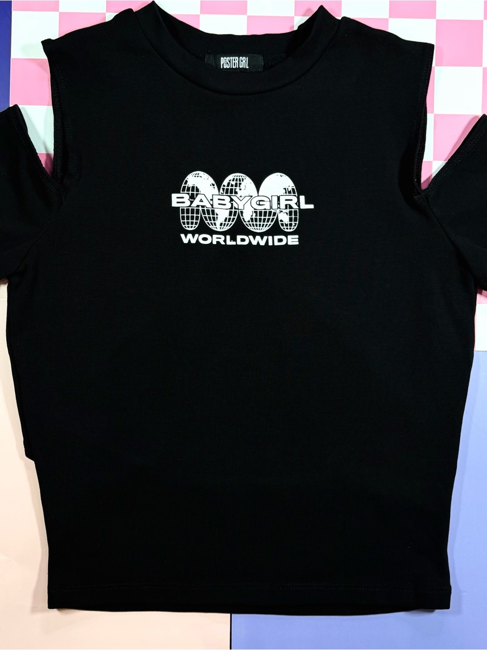 Poster Girl - Babygirl Worldwide Cutout Top